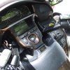 Blick ins Cockpit einer Honda Goldwing (Holzhau)